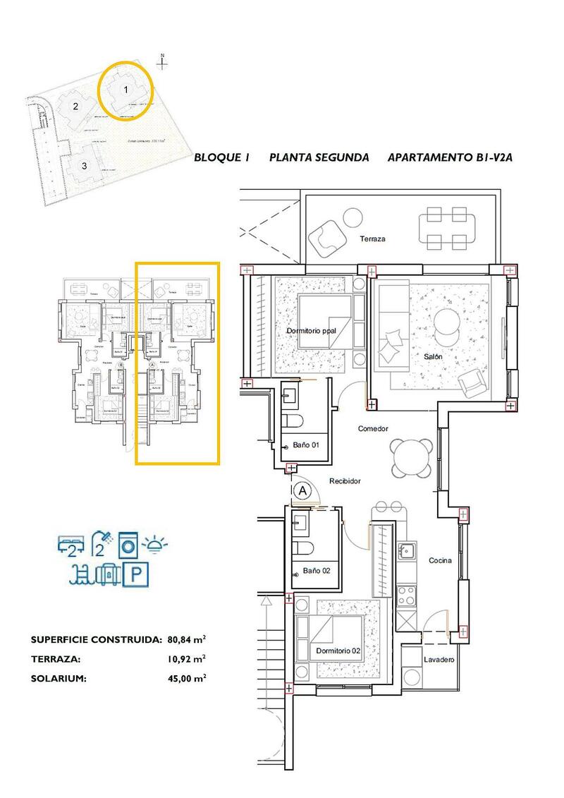 2 chambre Appartement à vendre