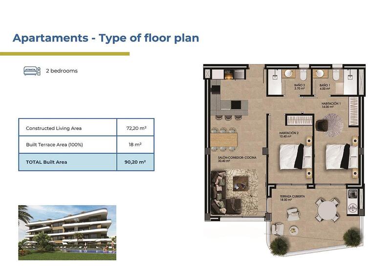 2 bedroom Apartment for sale