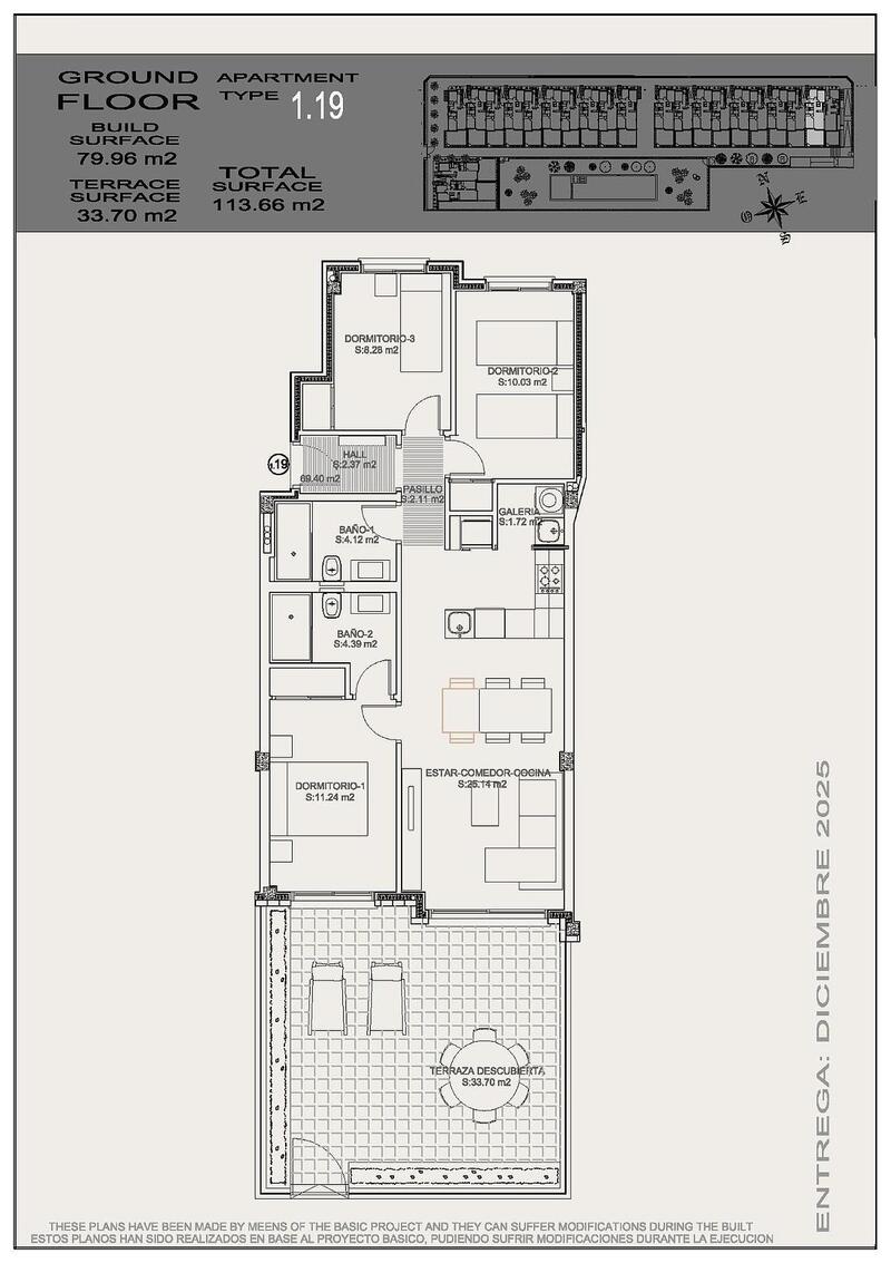 3 Schlafzimmer Stadthaus zu verkaufen