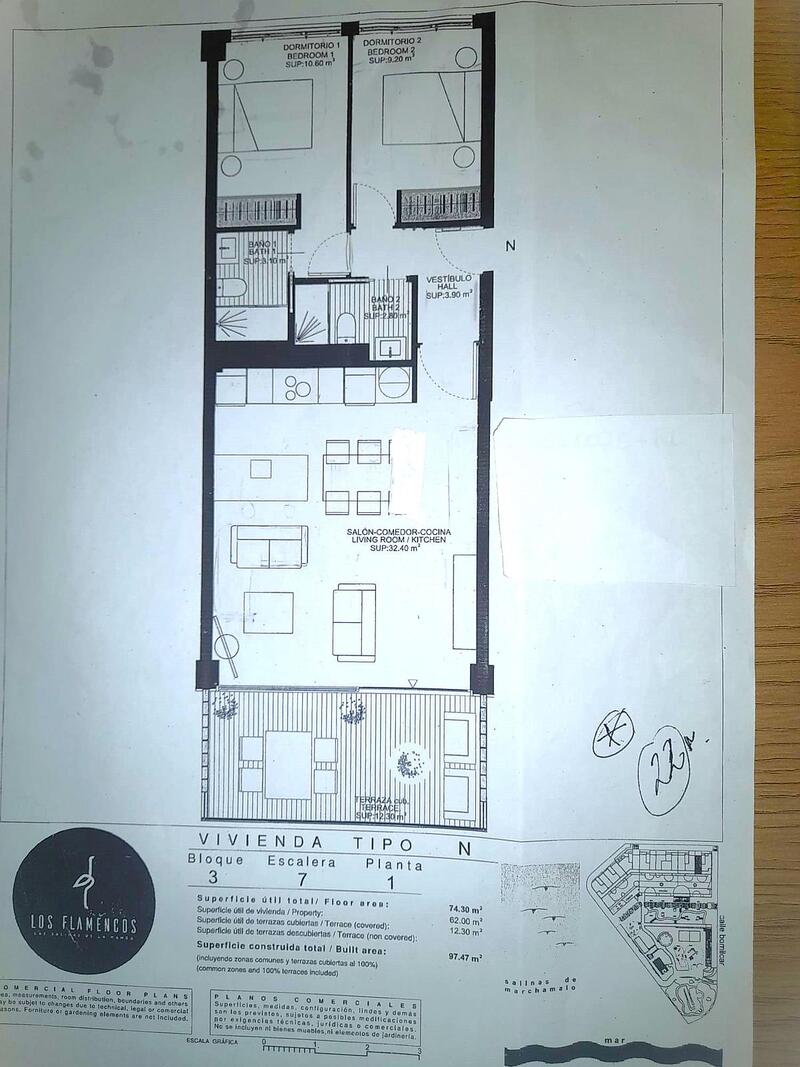 2 Cuarto Apartamento en venta