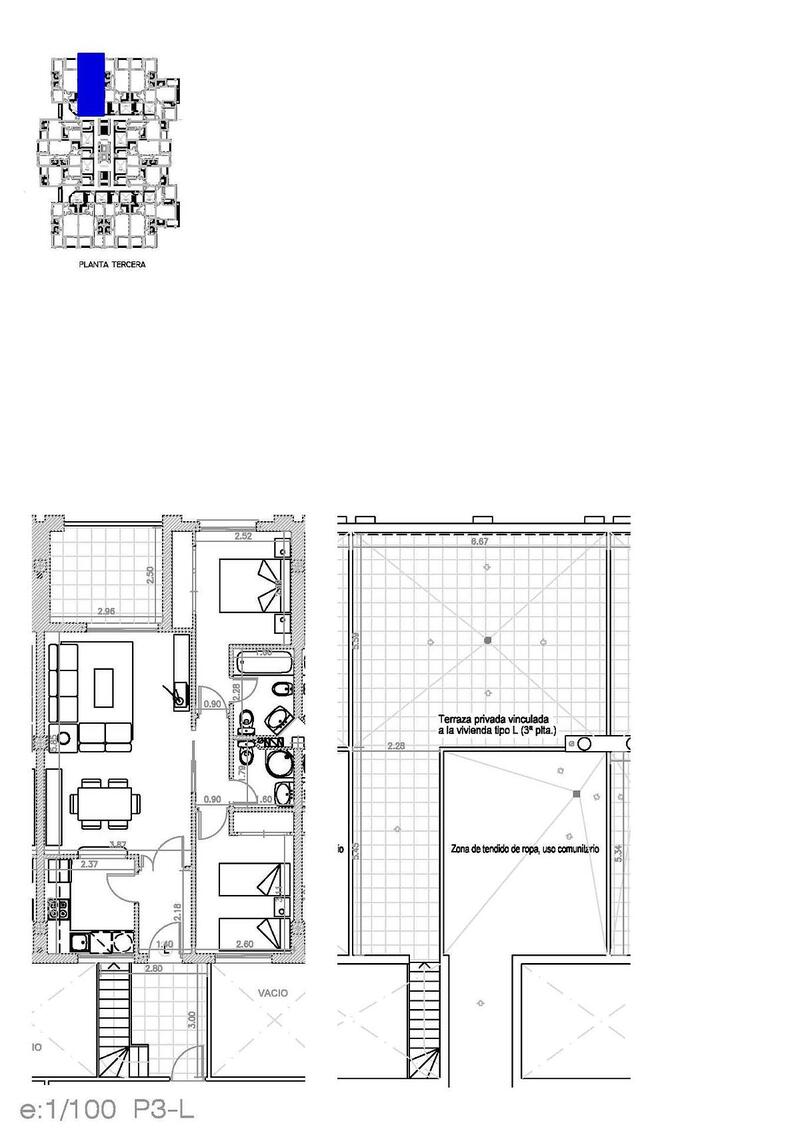 2 Cuarto Apartamento en venta