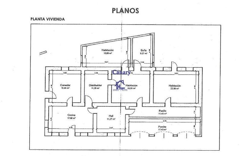 3 Schlafzimmer Landhaus zu verkaufen