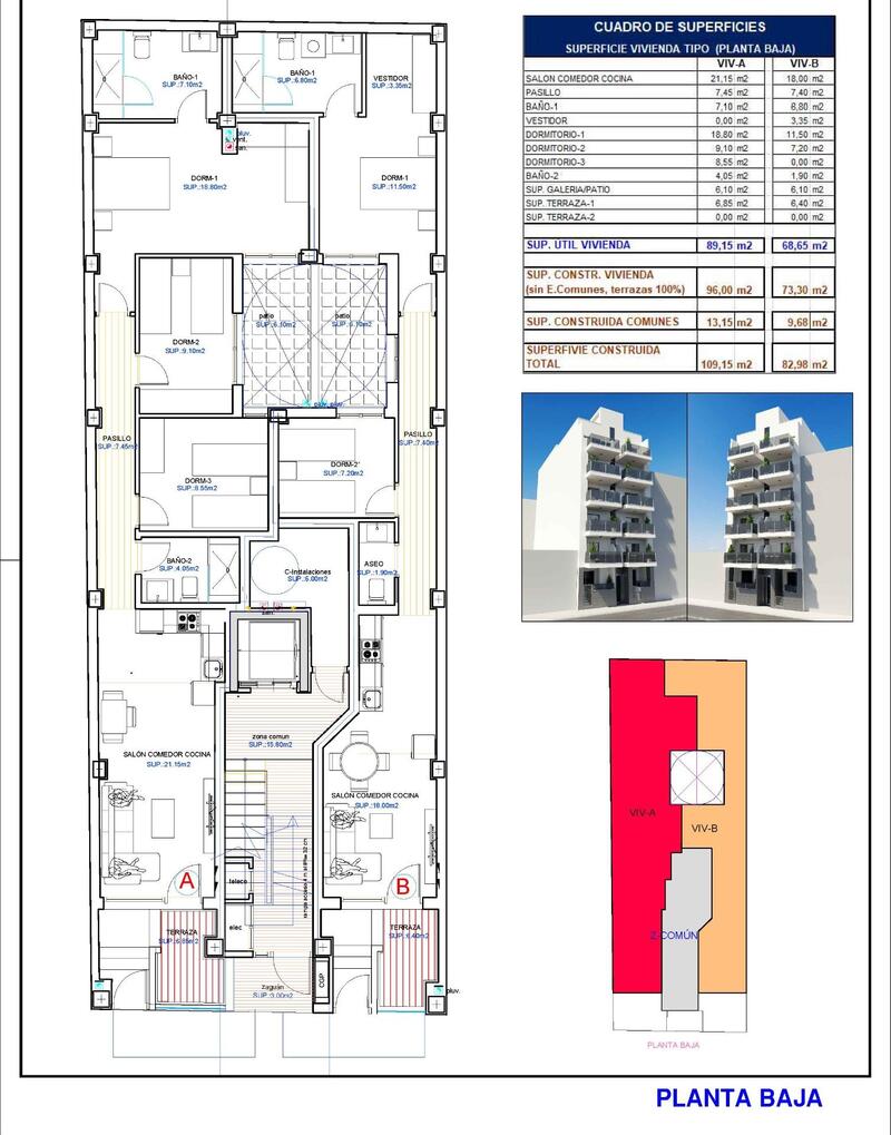 2 chambre Appartement à vendre