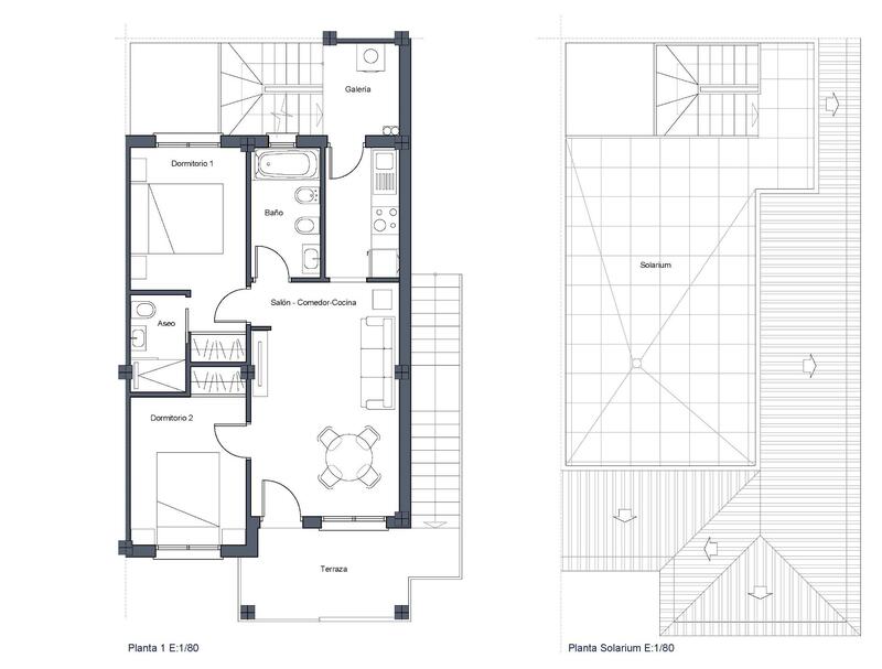 2 Schlafzimmer Villa zu verkaufen