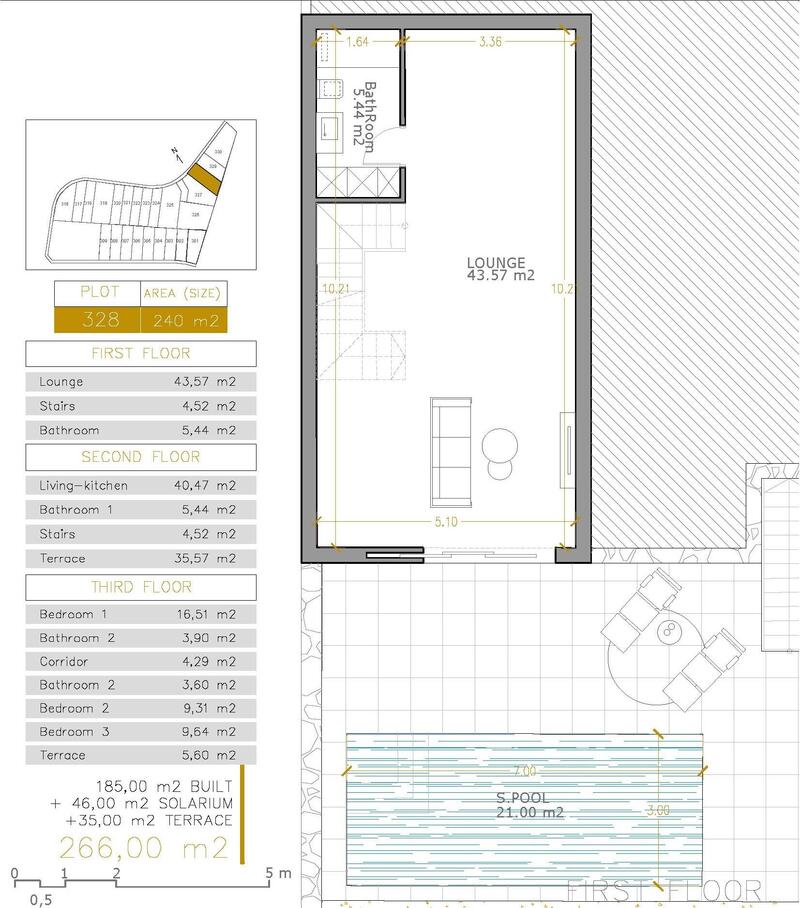 3 Schlafzimmer Villa zu verkaufen