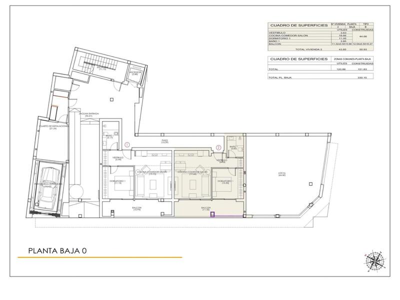 1 Cuarto Apartamento en venta