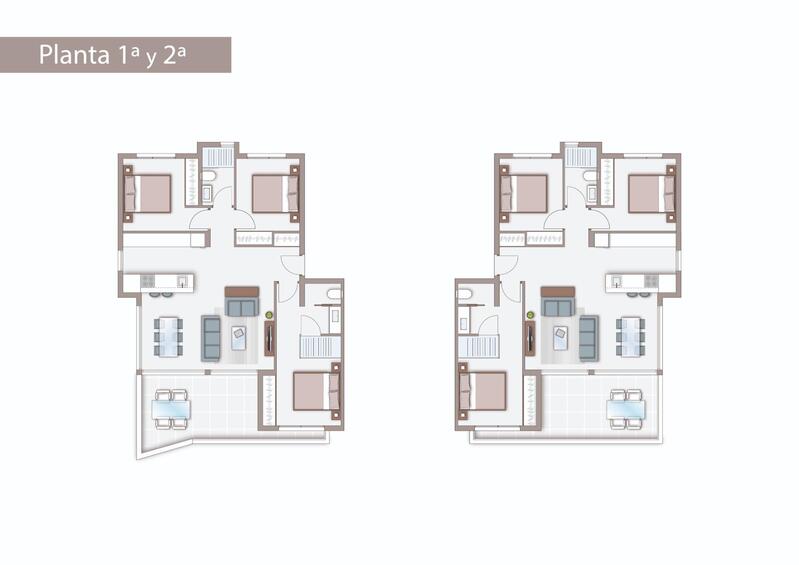 3 Schlafzimmer Appartement zu verkaufen