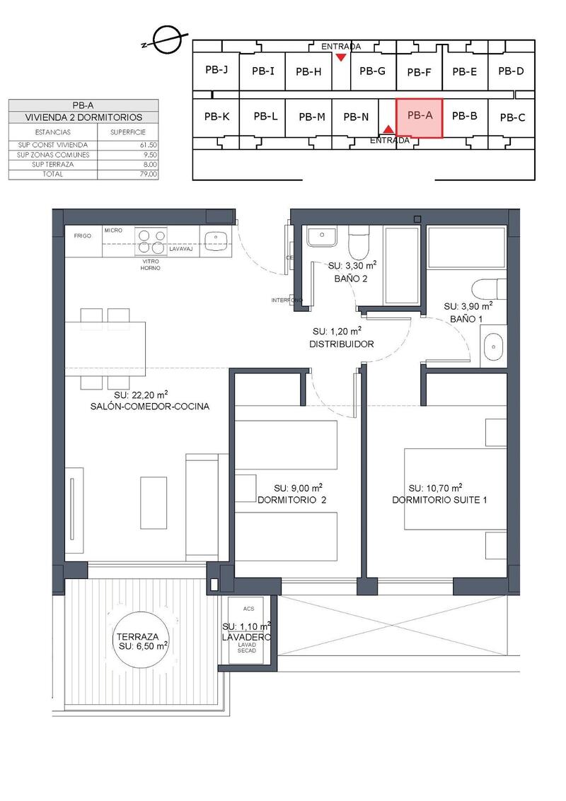 2 chambre Appartement à vendre