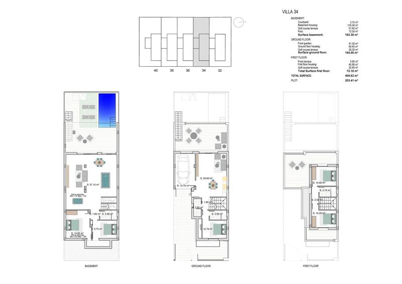 3 Schlafzimmer Stadthaus zu verkaufen