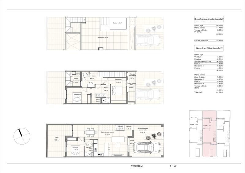 3 slaapkamer Gezinswoning Te koop