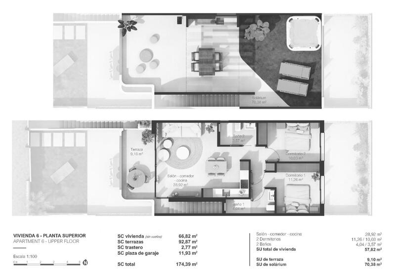 2 Cuarto Apartamento en venta