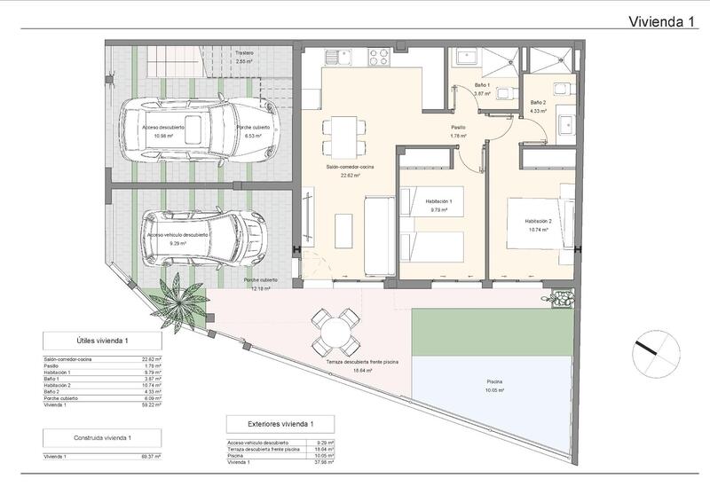 2 Cuarto Apartamento en venta