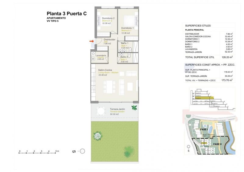 2 Cuarto Apartamento en venta