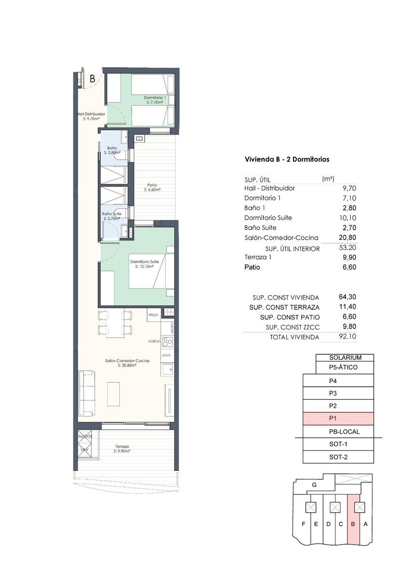 2 bedroom Apartment for sale