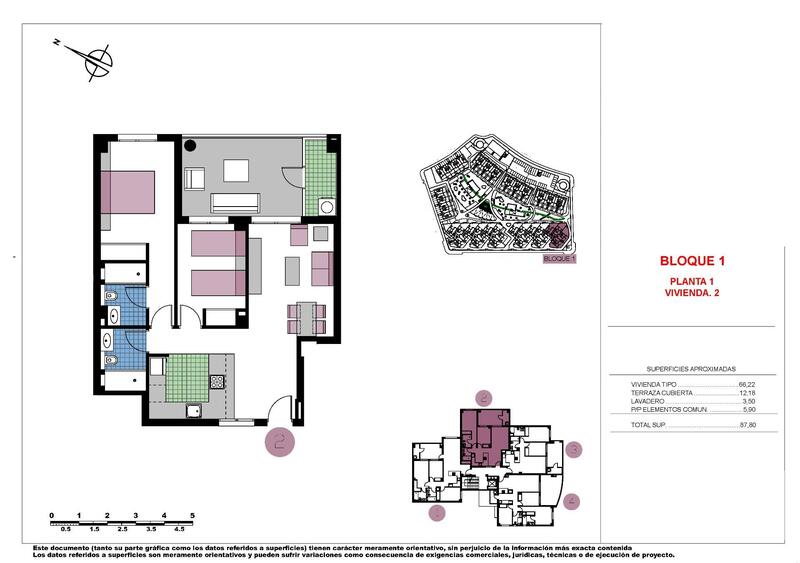 2 Schlafzimmer Appartement zu verkaufen