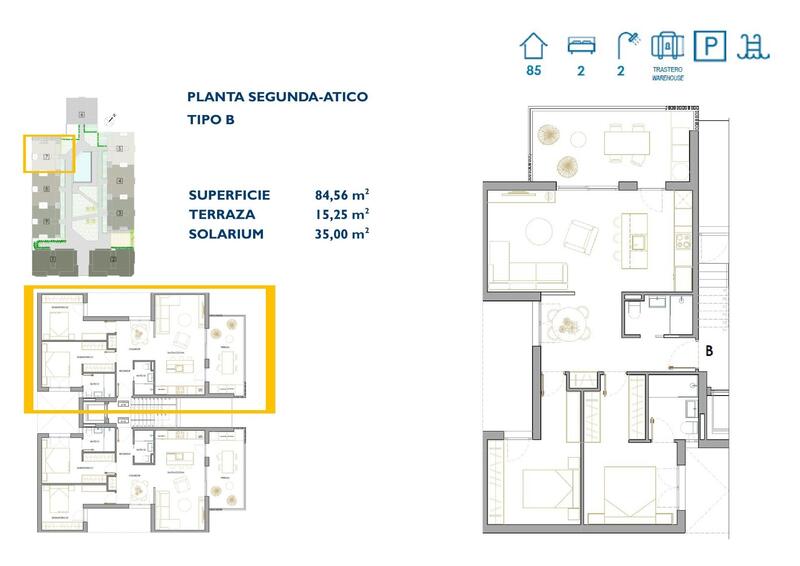 2 Cuarto Apartamento en venta