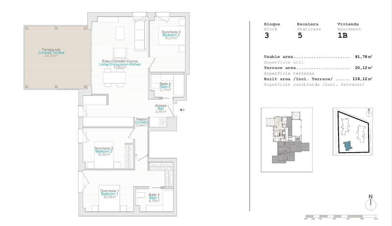 3 Cuarto Apartamento en venta