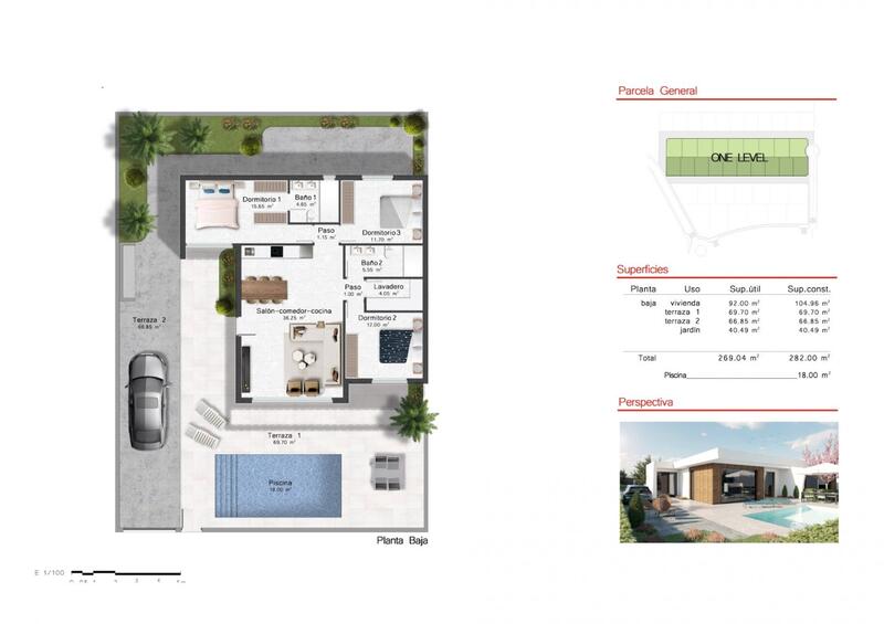 3 soveværelse Villa til salg