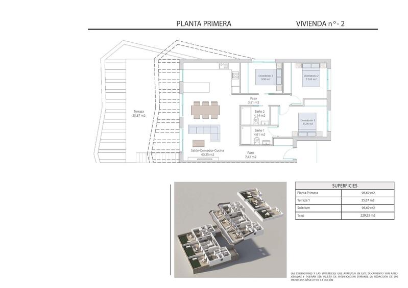 3 slaapkamer Appartement Te koop