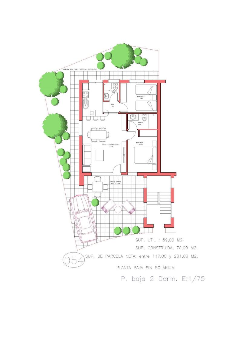 2 Schlafzimmer Stadthaus zu verkaufen