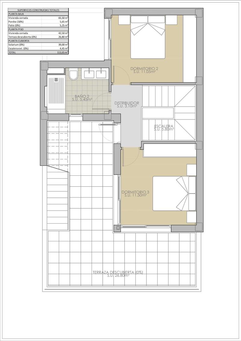 3 Schlafzimmer Stadthaus zu verkaufen