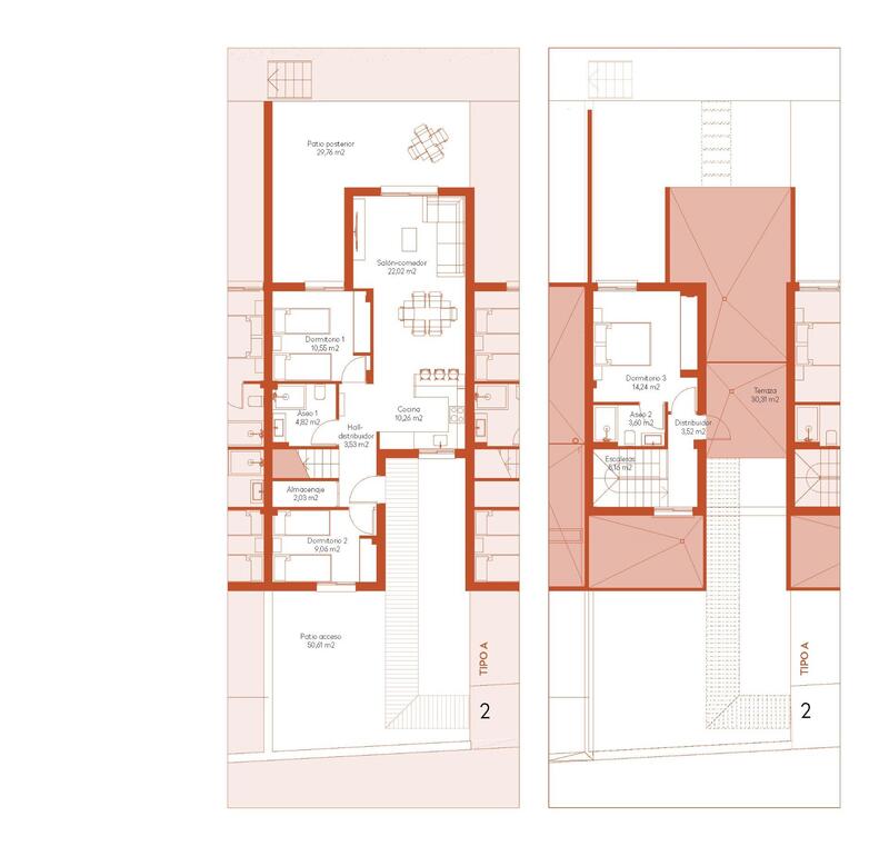 3 Schlafzimmer Stadthaus zu verkaufen