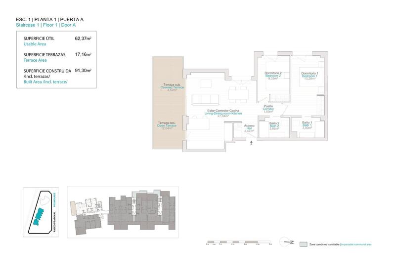 2 Cuarto Apartamento en venta