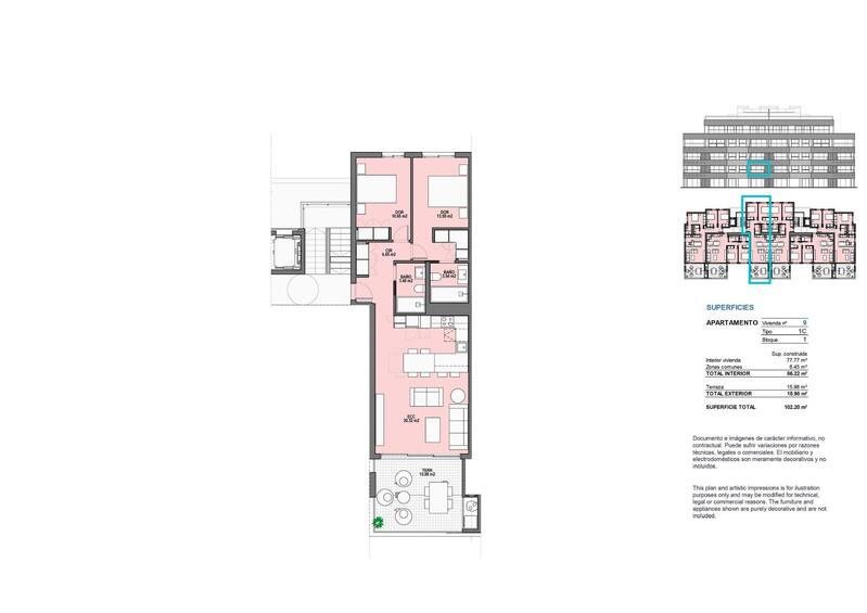 2 Cuarto Apartamento en venta