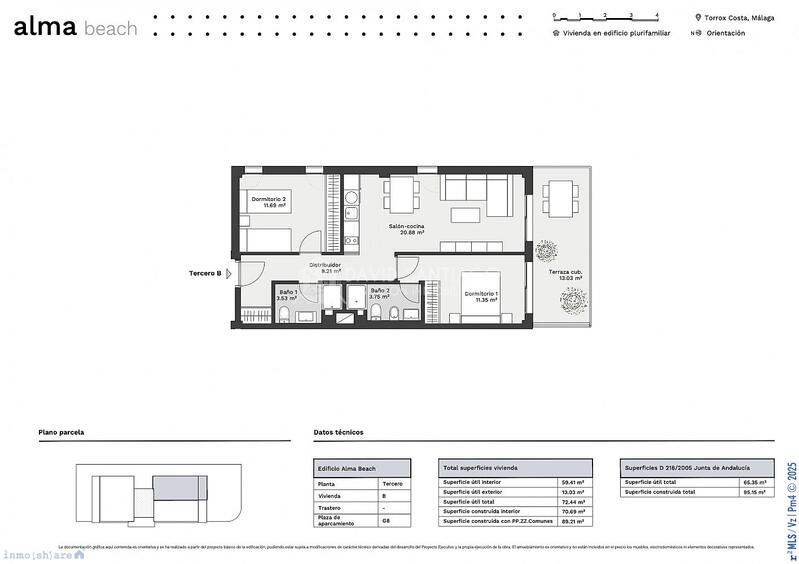 2 Schlafzimmer Appartement zu verkaufen