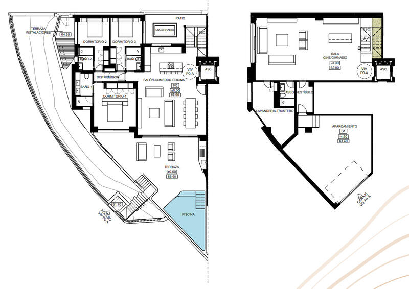 3 Schlafzimmer Appartement zu verkaufen