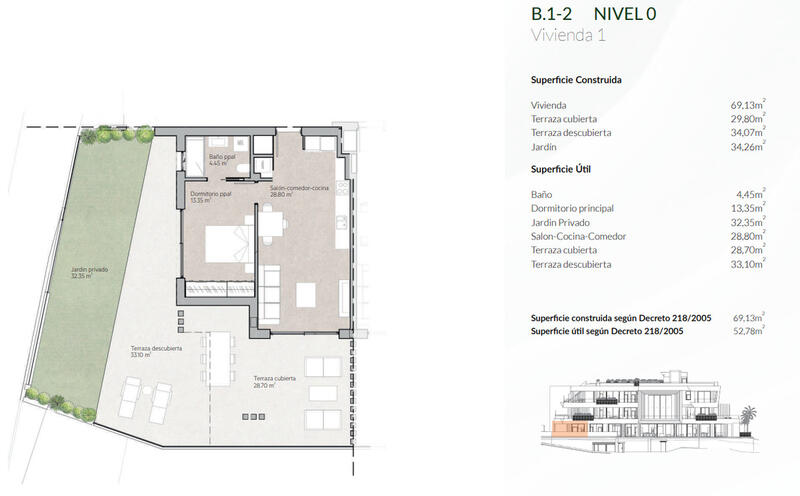 3 Cuarto Apartamento en venta