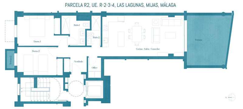 2 Cuarto Apartamento en venta