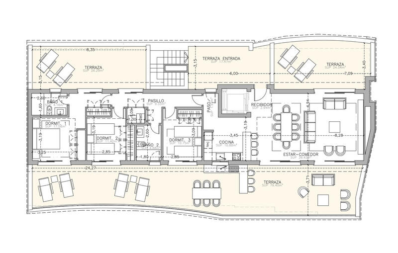 3 Cuarto Apartamento en venta