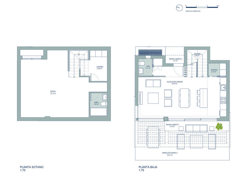 3 slaapkamer Landhuis Te koop