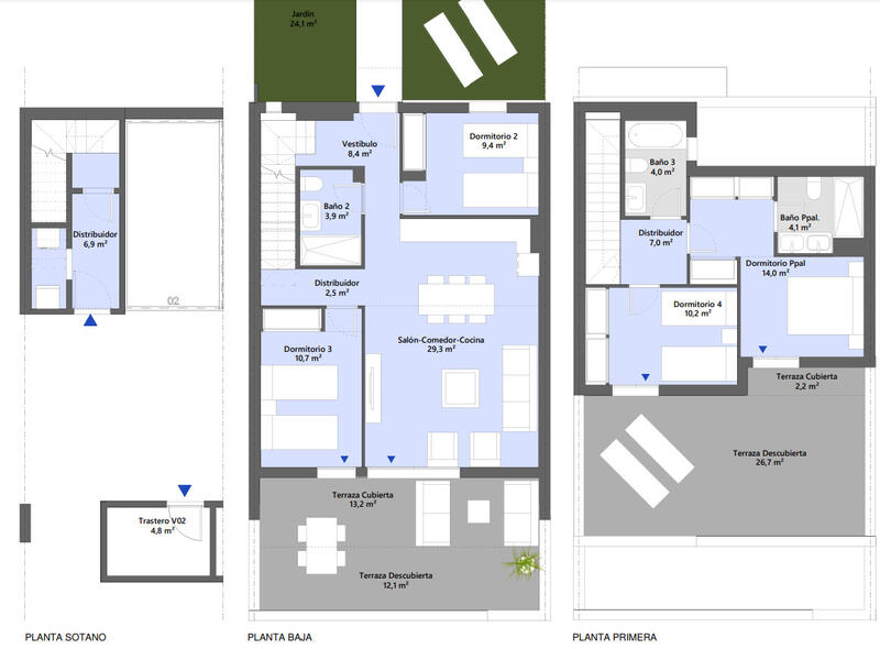 4 Cuarto Apartamento en venta