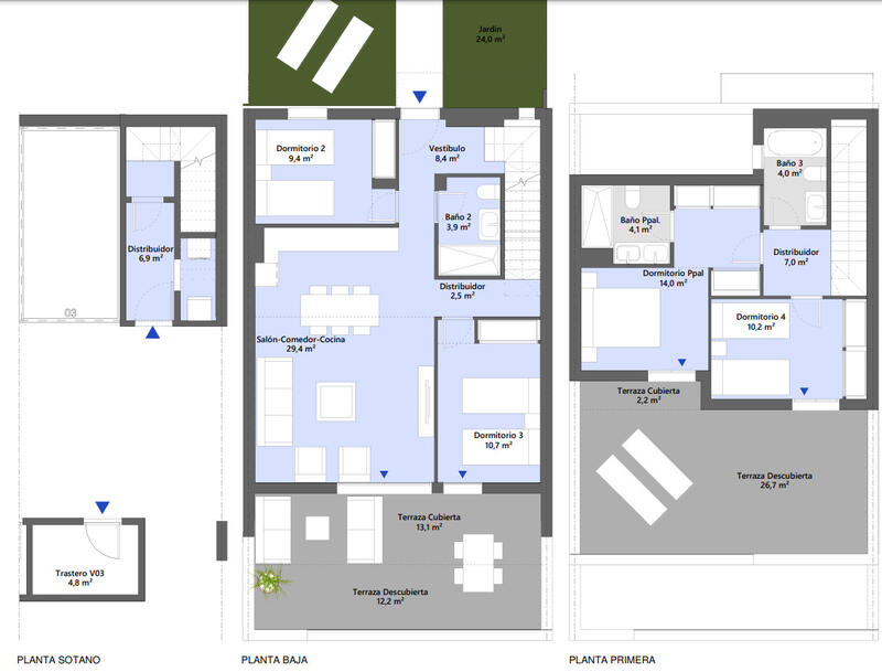 4 Cuarto Apartamento en venta