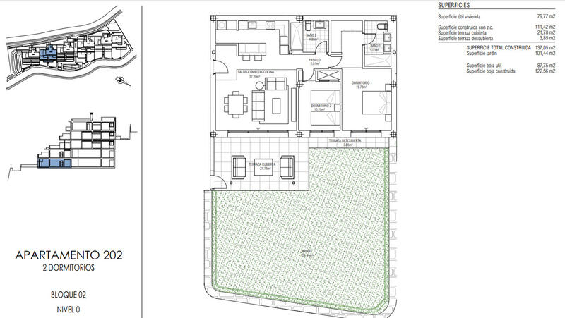 2 Cuarto Apartamento en venta