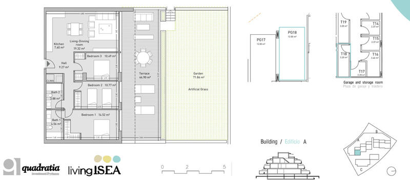 2 Cuarto Apartamento en venta