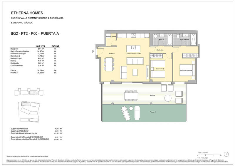 2 Schlafzimmer Appartement zu verkaufen