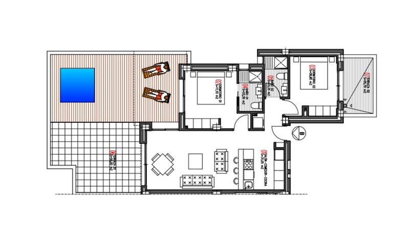 2 chambre Appartement à vendre
