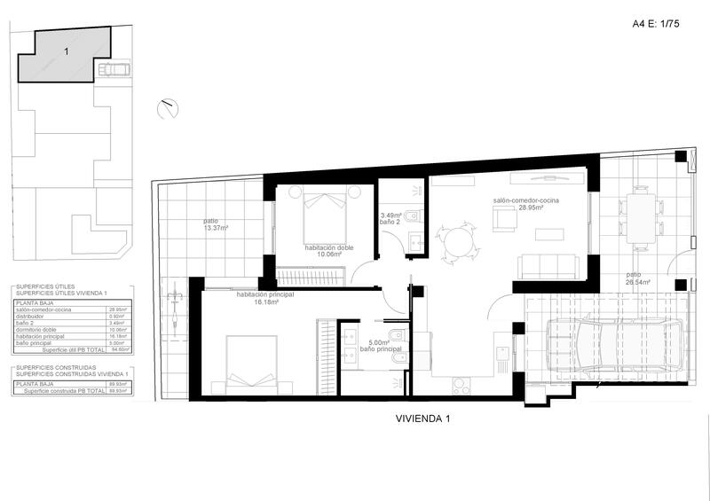 2 Schlafzimmer Stadthaus zu verkaufen