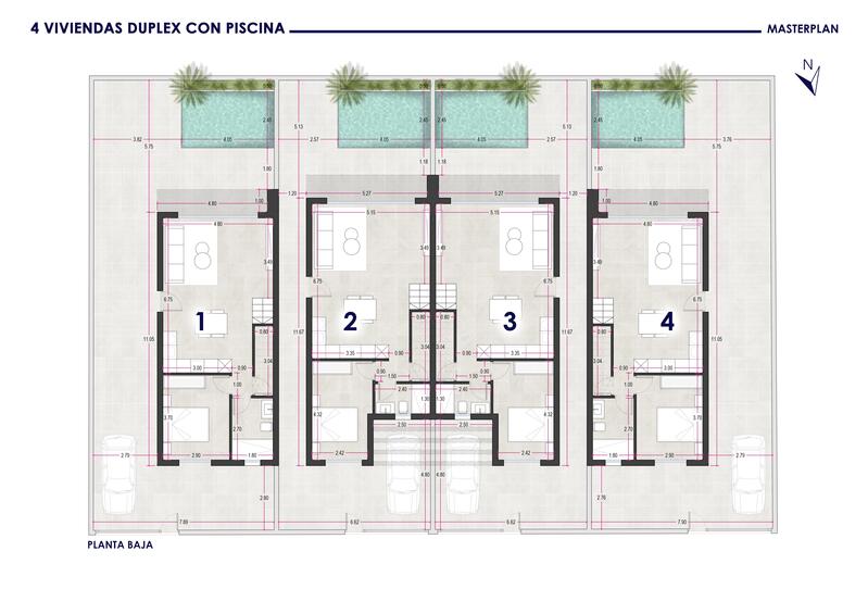 3 Schlafzimmer Stadthaus zu verkaufen