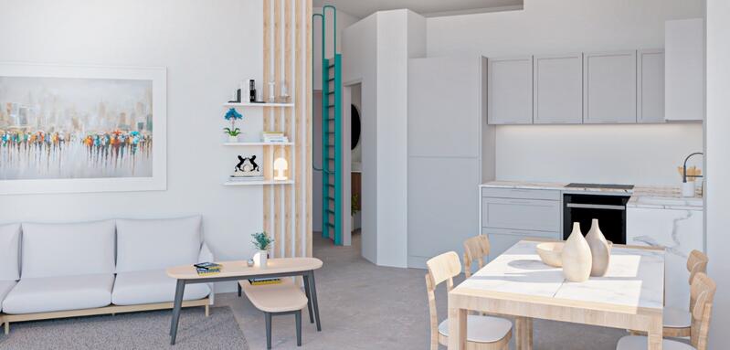 2 chambre Appartement à vendre