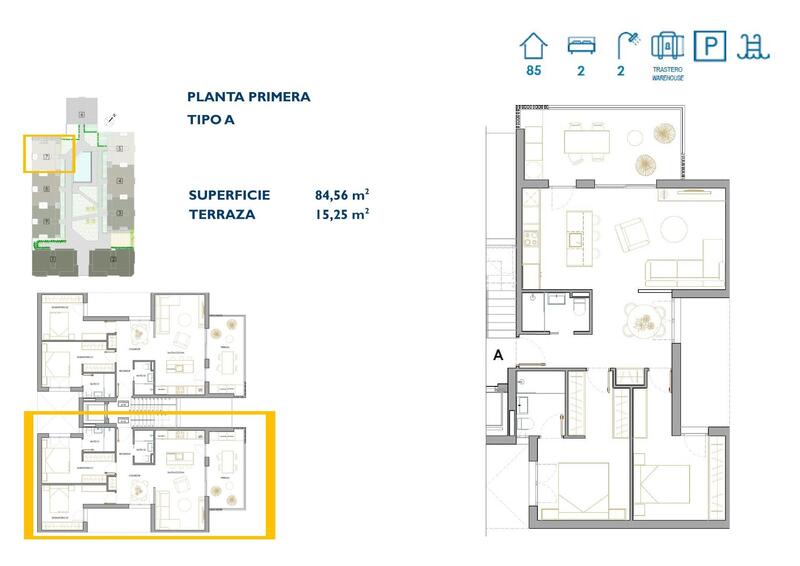 2 Cuarto Apartamento en venta