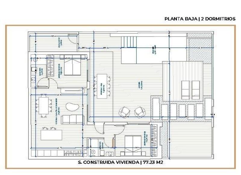 2 slaapkamer Villa Te koop