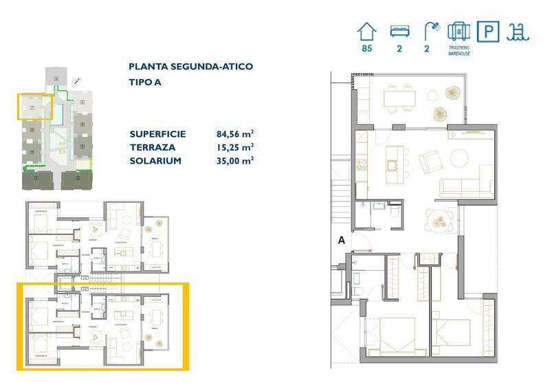 2 Cuarto Apartamento en venta