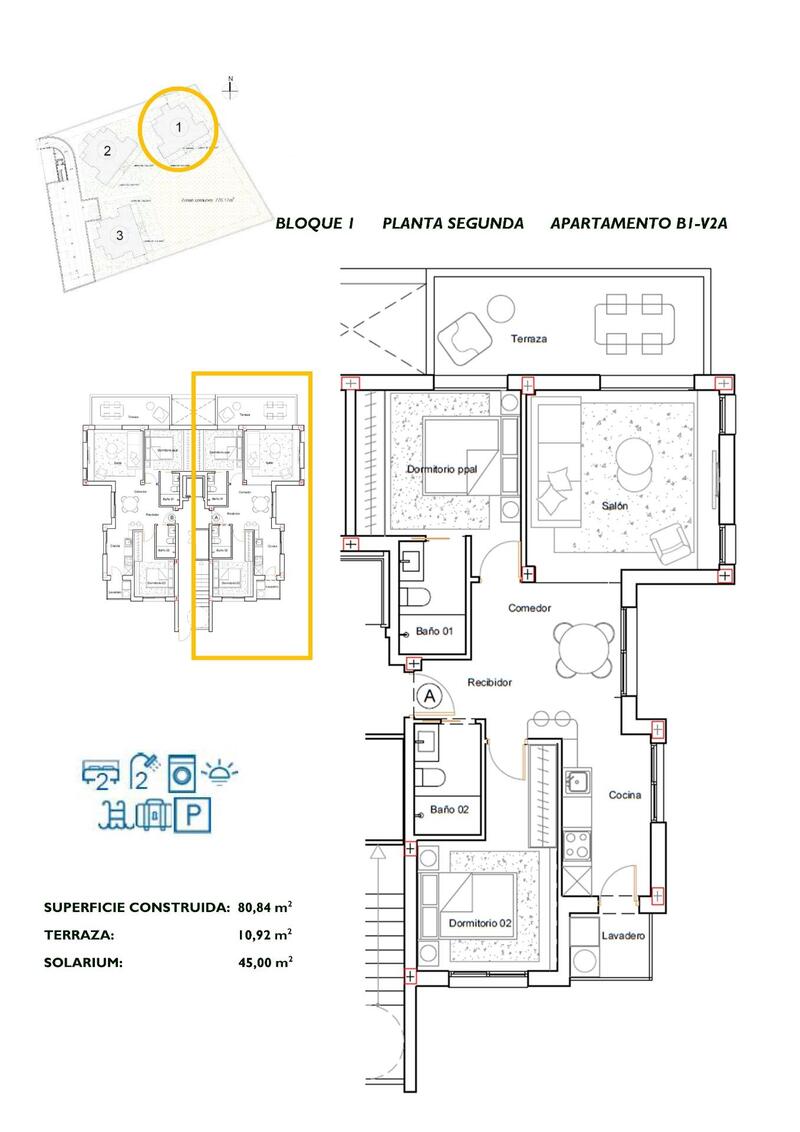 2 chambre Appartement à vendre