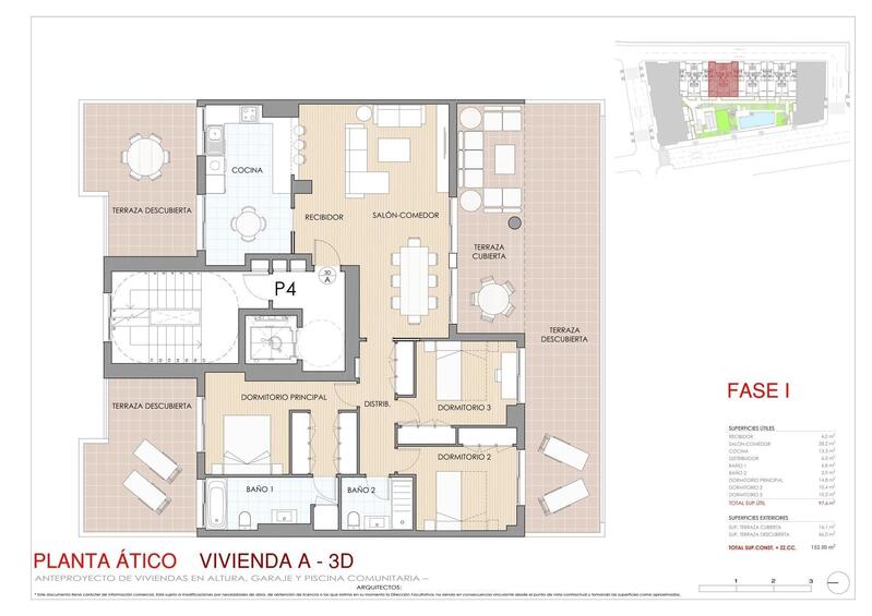 3 Cuarto Apartamento en venta