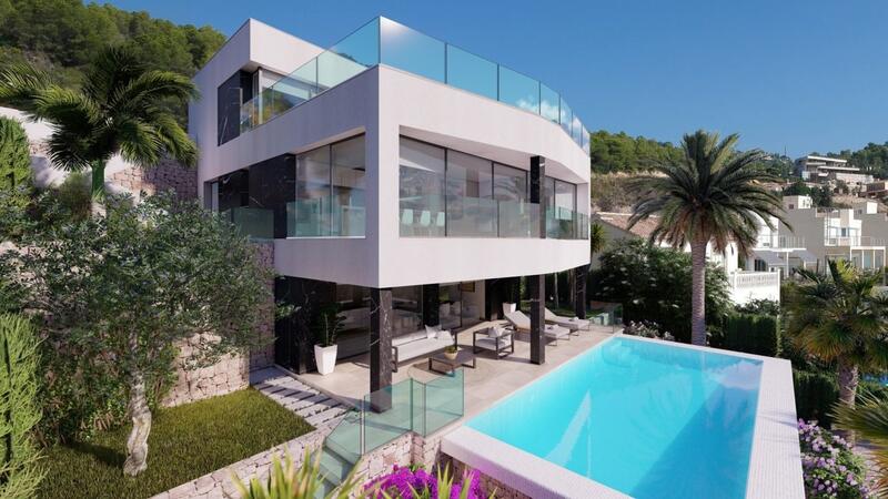 Villa en venta en Calpe, Alicante