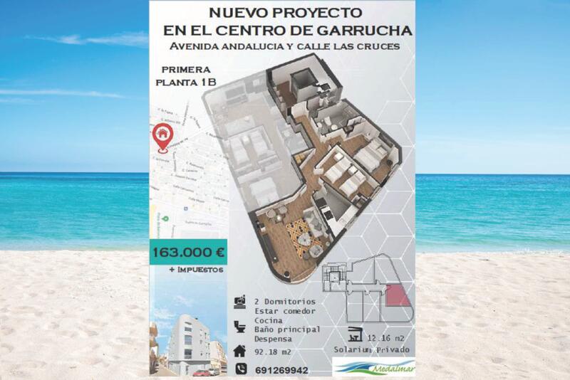 Lejlighed til salg i Garrucha, Almería